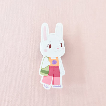 Cute Animal Character Stickers