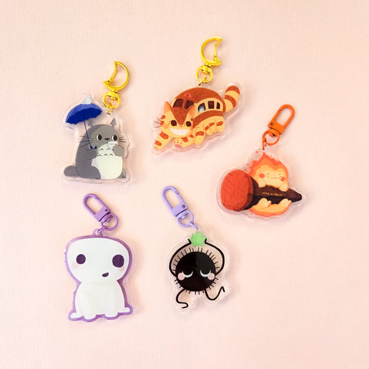 Anime Inspired Keychains